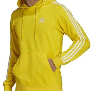 Adidas Men’s Essentials 3-Stripes Hoodie